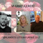 Vinnerne Sørlandets litteraturpris